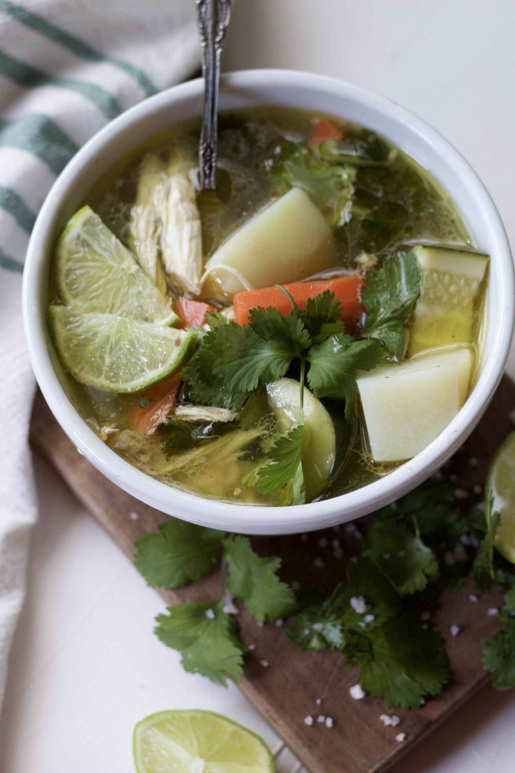 "Caldo De Pollo" (Mexican Chicken Soup) - Julie Thom